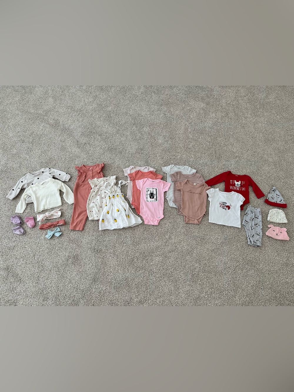 6-9mo baby girl clothes bundle